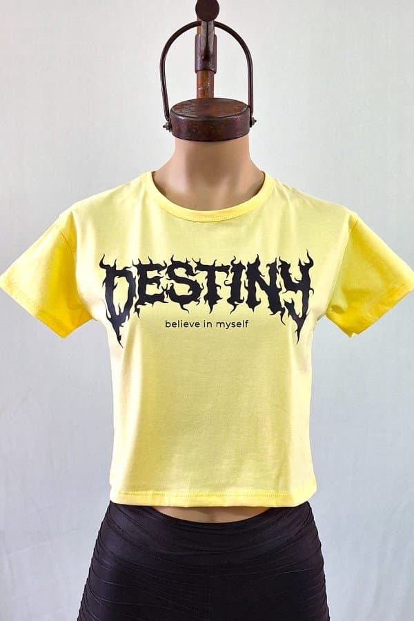 Remera Destiny ALGODON CON LYCRA