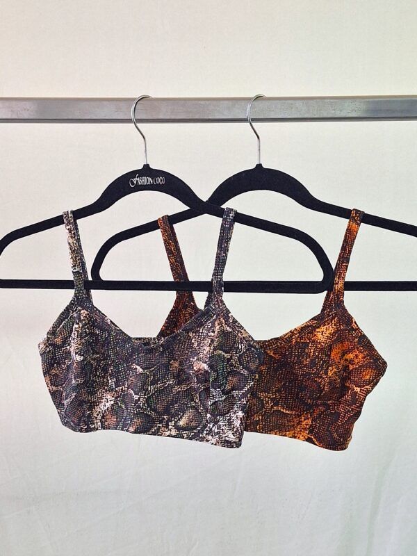 Top tira estampado reptil modal soft 2025 - Image 3