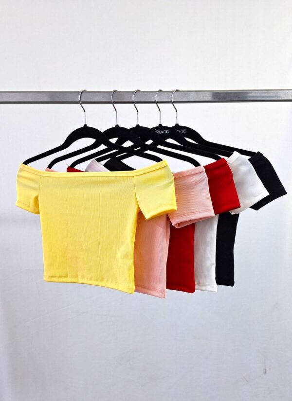 Top cuello bote micromorley cotton 2026 - Imagen 4