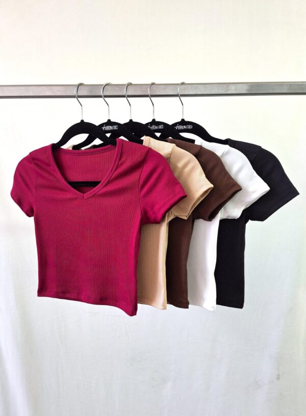 REMERA CUELLO REDONDO U MORLEY LISO MANGA CORTA 2026 - Imagen 5