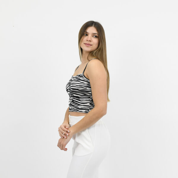 Musculosa tira estampado cebra morley 2026 - Imagen 2