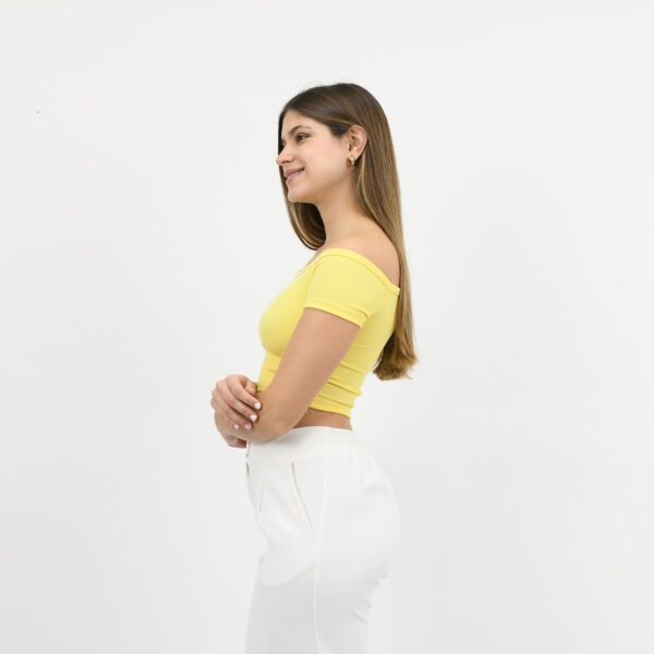 Top cuello bote micromorley cotton 2026 - Imagen 5