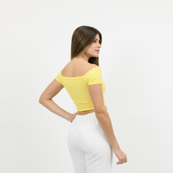 Top cuello bote micromorley cotton 2026 - Imagen 3