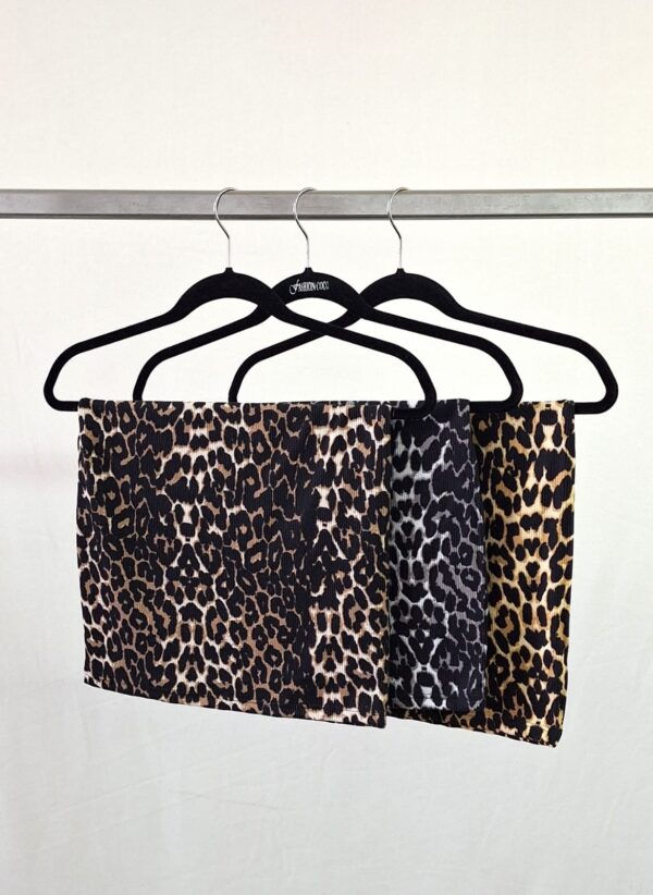 Pollera corto estampado animal print morley 2026 - Imagen 3