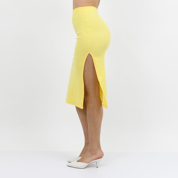Pollera morley cotton con tajo costado 2026 - Imagen 2