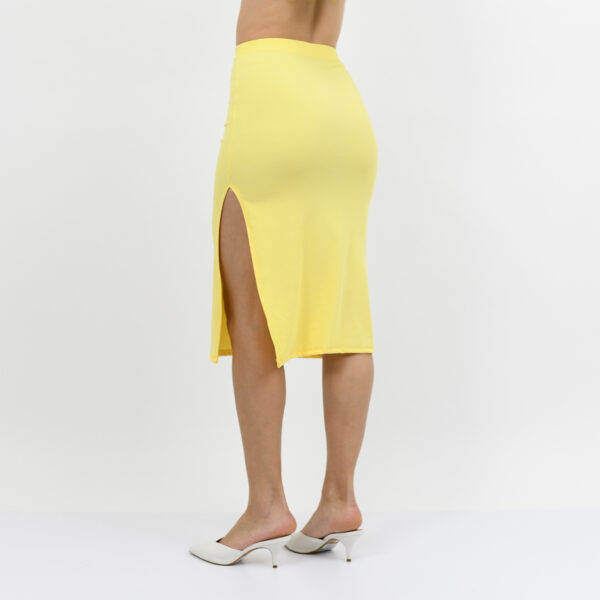 Pollera morley cotton con tajo costado 2026 - Imagen 3