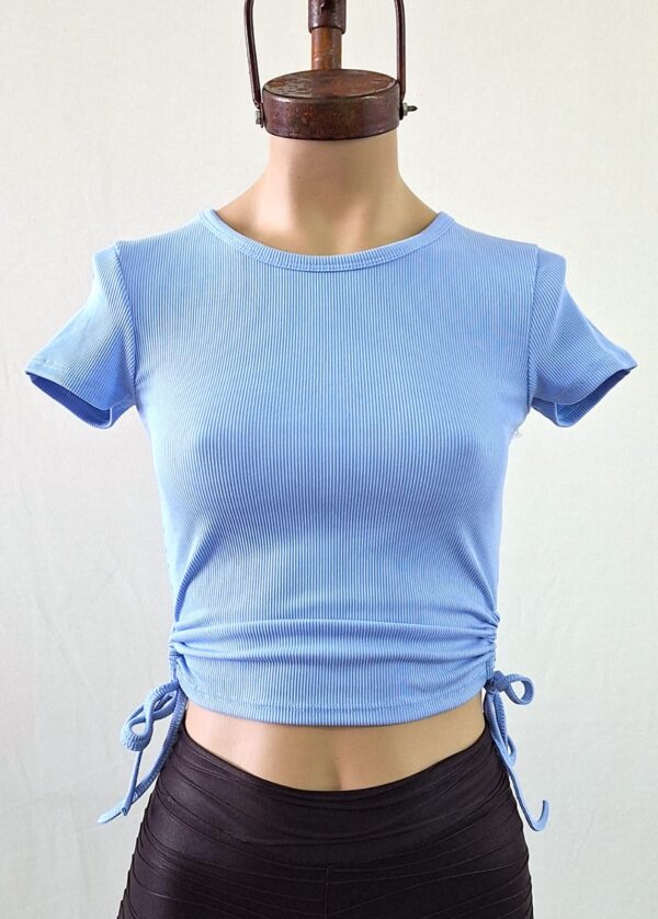 Remera abertura ambos lados con tira morley 2026 - Imagen 5