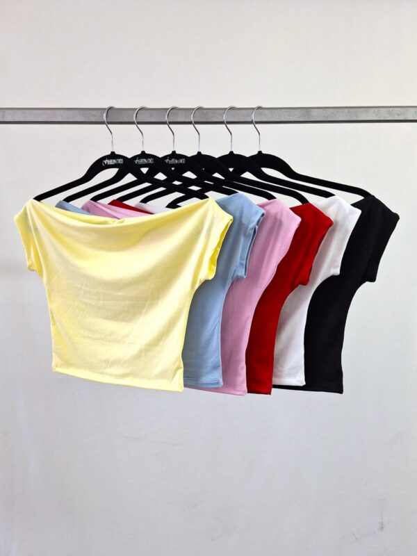 Remera cuello bote modal soft 2026 - Imagen 3